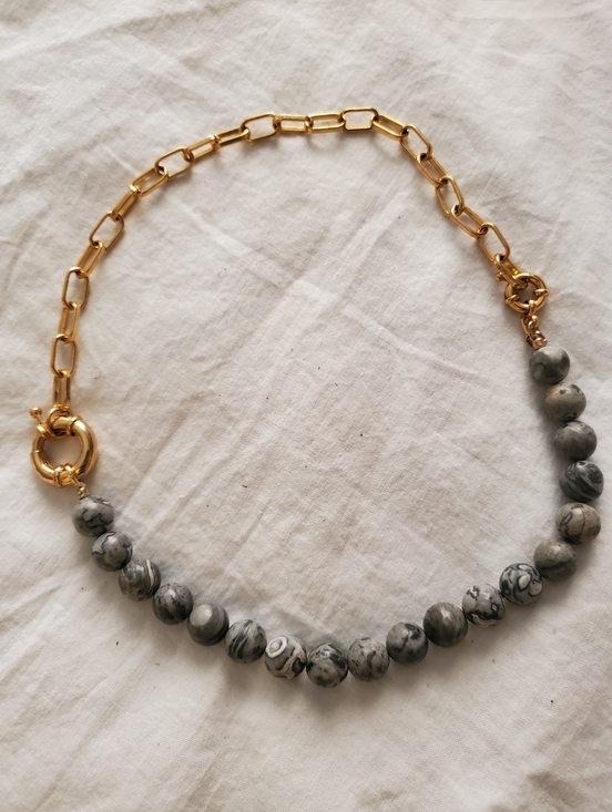 Anthropologie Jewelry - Anthropologie Natural Stone Necklace